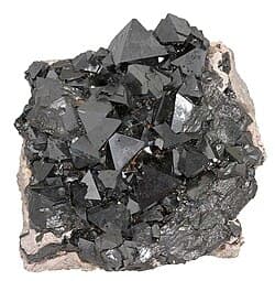 Hematite mineral aggregate texture